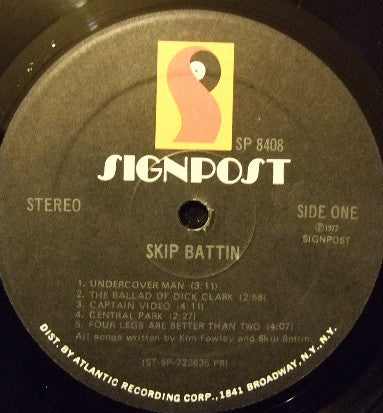 Skip Battin : Skip Battin (LP, Album, PR )