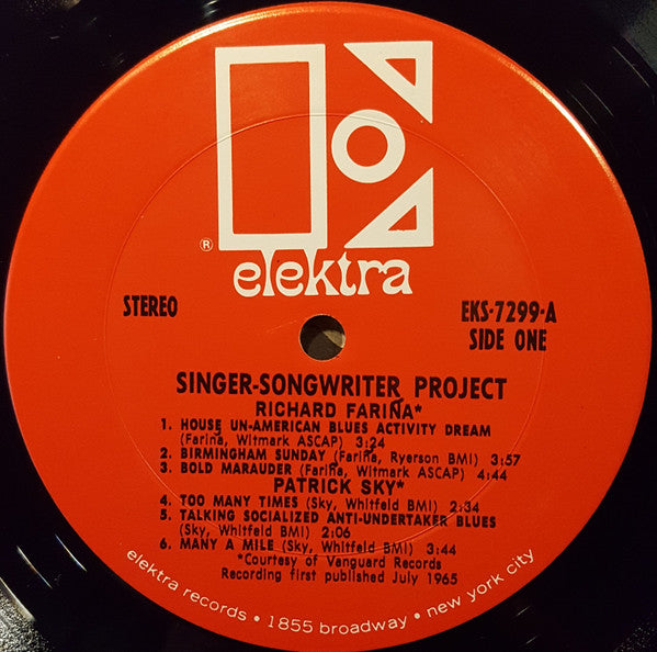 Various : Singer Songwriter Project (LP, Comp, Pit)
