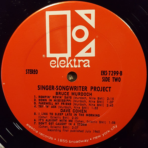 Various : Singer Songwriter Project (LP, Comp, Pit)