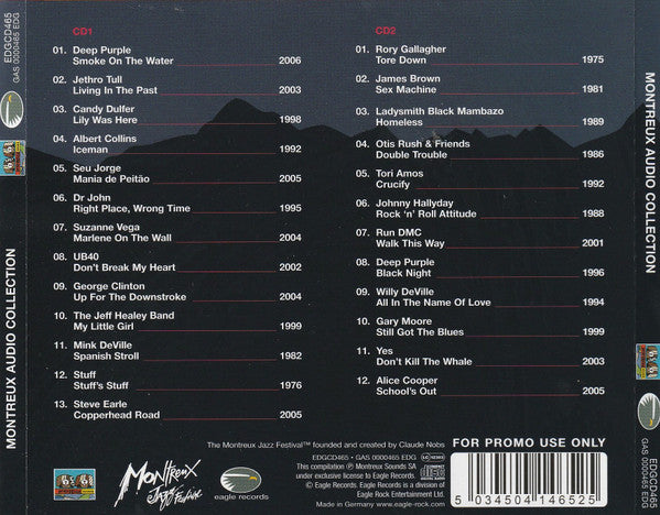 Various : Live At Montreux - Audio Collection (2xCD, Comp, Promo)