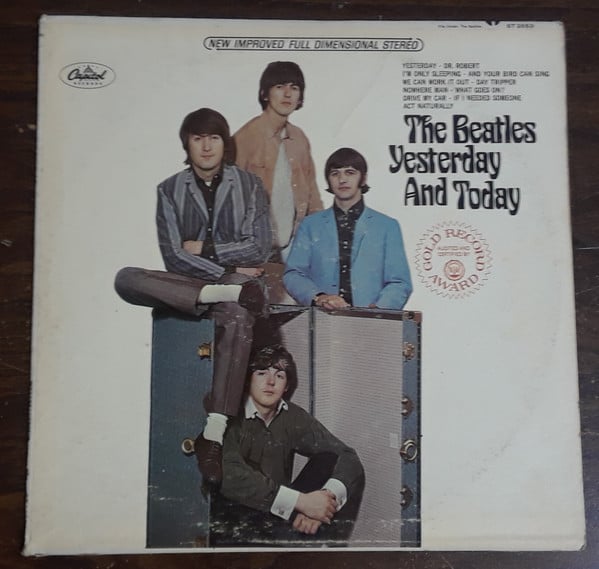 The Beatles : Yesterday And Today (LP, Album, Comp, RE, Scr)