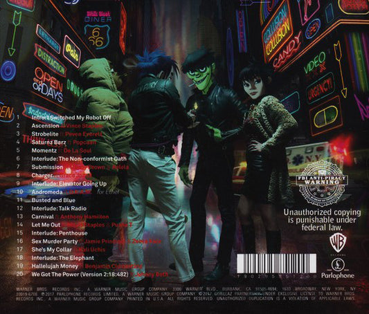 Gorillaz : Humanz (CD, Album, Noo)
