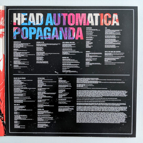 Head Automatica : Popaganda (2xLP, Ltd, RE, RM, Pin)