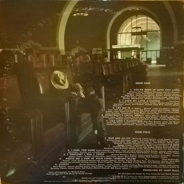 Bonnie Raitt : Takin' My Time (LP, Album, San)