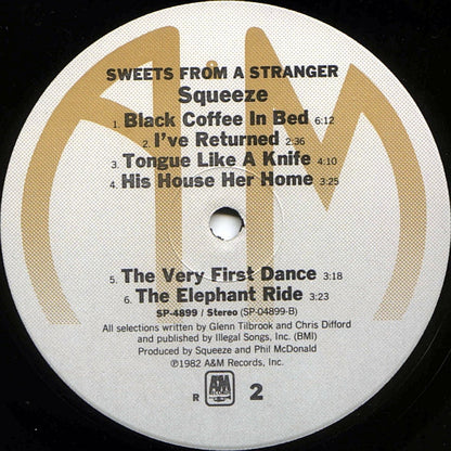 Squeeze (2) : Sweets From A Stranger (LP, Album, R -)