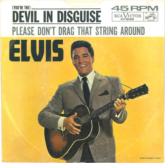 Elvis* : (You're The) Devil In Disguise (7", Single, Roc)