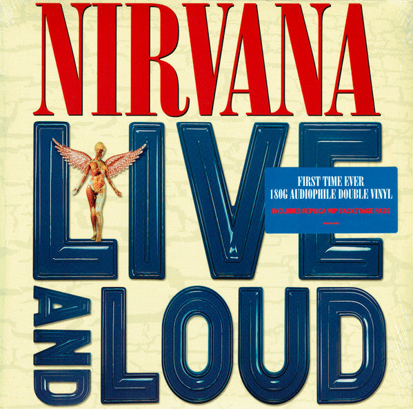 Nirvana : Live And Loud (2xLP, Album, Gat)