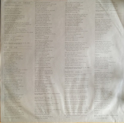 Roger McGuinn : Cardiff Rose (LP, Album, Pit)