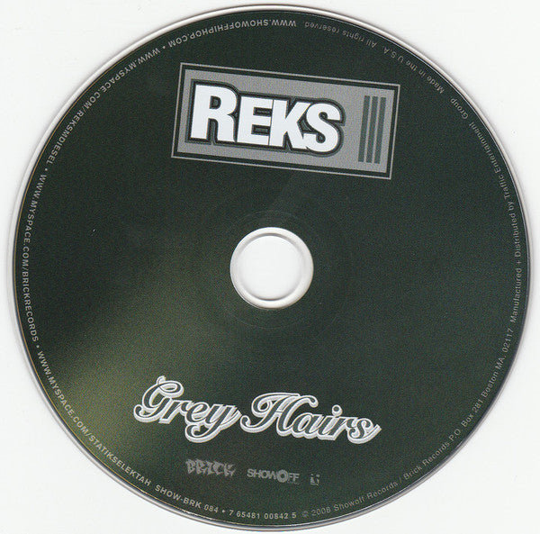 Reks : Grey Hairs (CD, Album)