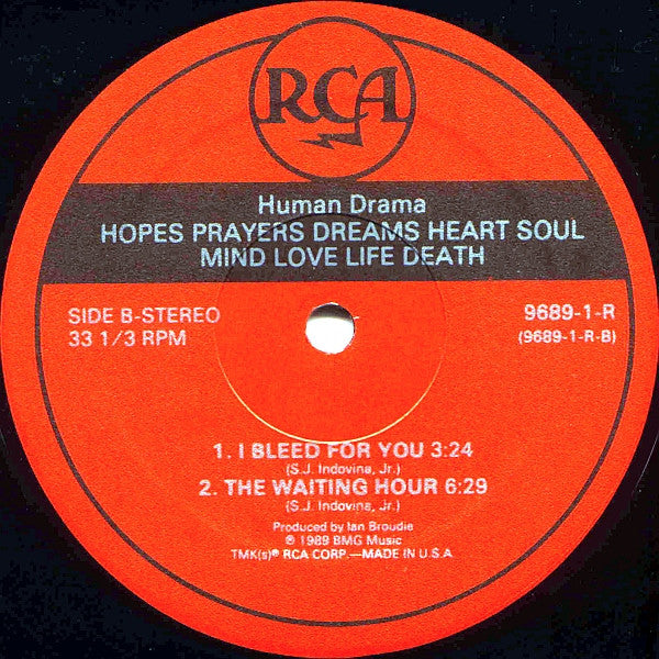 Human Drama : Hopes Prayers Dreams Heart Soul Mind Love Life Death (LP, MiniAlbum)