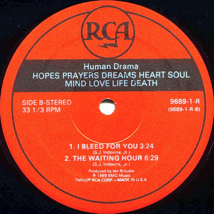 Human Drama : Hopes Prayers Dreams Heart Soul Mind Love Life Death (LP, MiniAlbum)