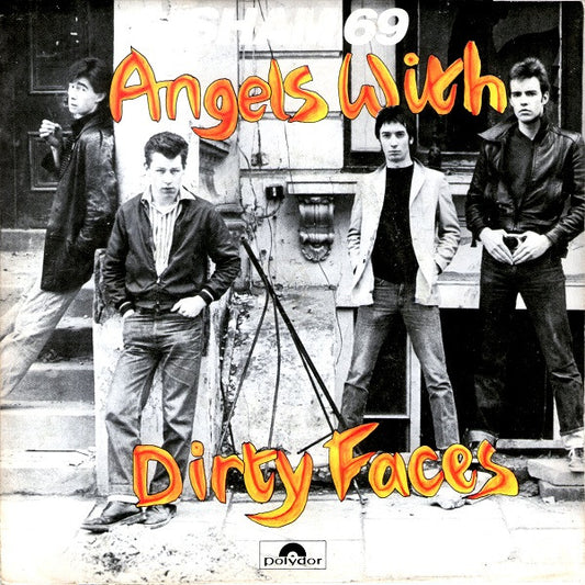 Sham 69 : Angels With Dirty Faces (7", Single)