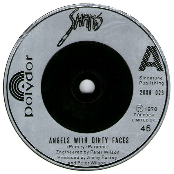 Sham 69 : Angels With Dirty Faces (7", Single)