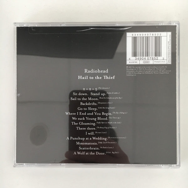 Radiohead : Hail To The Thief (CD, Album, RE, ADS)