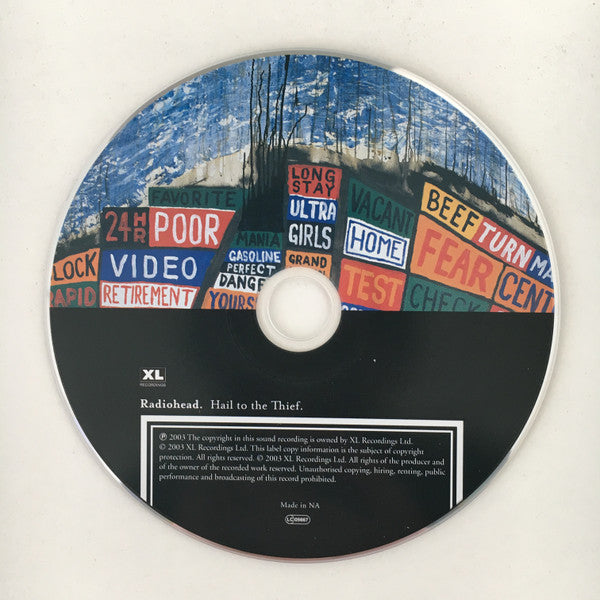 Radiohead : Hail To The Thief (CD, Album, RE, ADS)