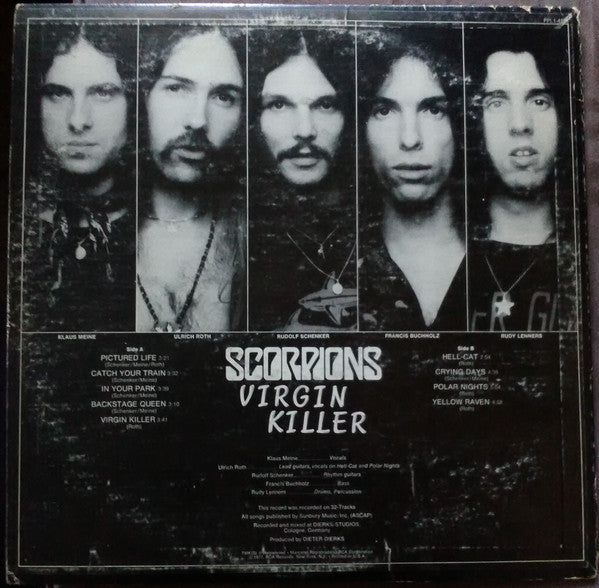 Scorpions : Virgin Killer (LP, Album)