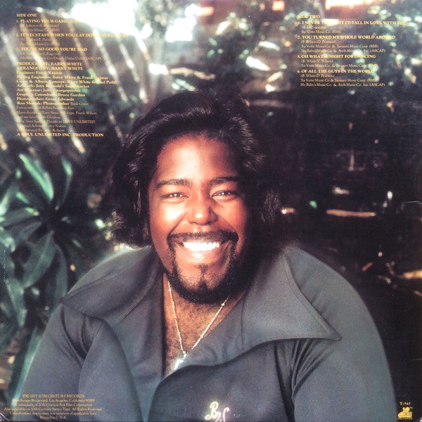 Barry White : Barry White Sings For Someone You Love (LP, Album, San)