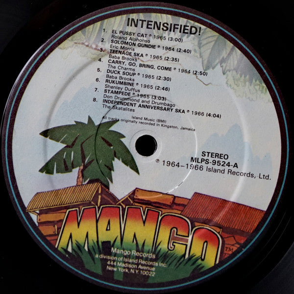 Various : Intensified! Original Ska 1962-1966 (LP, Comp)