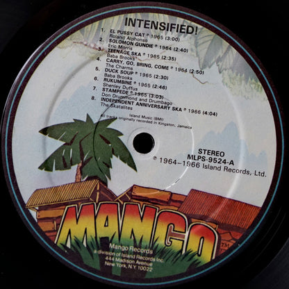Various : Intensified! Original Ska 1962-1966 (LP, Comp)