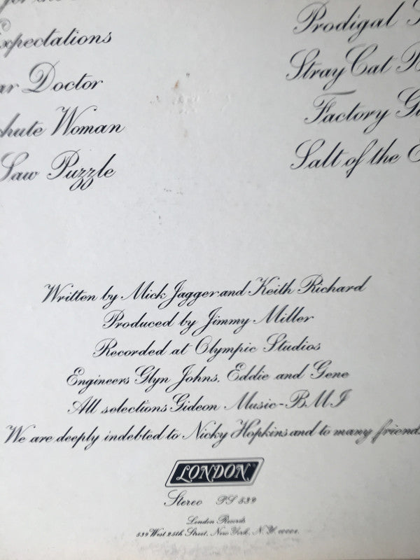 Rolling Stones* : Beggars Banquet (LP, Album, Gat)