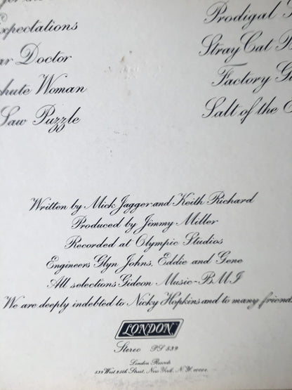 Rolling Stones* : Beggars Banquet (LP, Album, Gat)