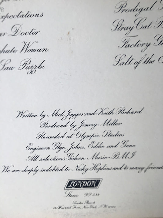 Rolling Stones* : Beggars Banquet (LP, Album, Gat)