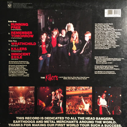 Iron Maiden : Maiden Japan (12", MiniAlbum, EP, Win)