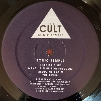 The Cult : Sonic Temple (2xLP, Album, RE, RM, 30t)