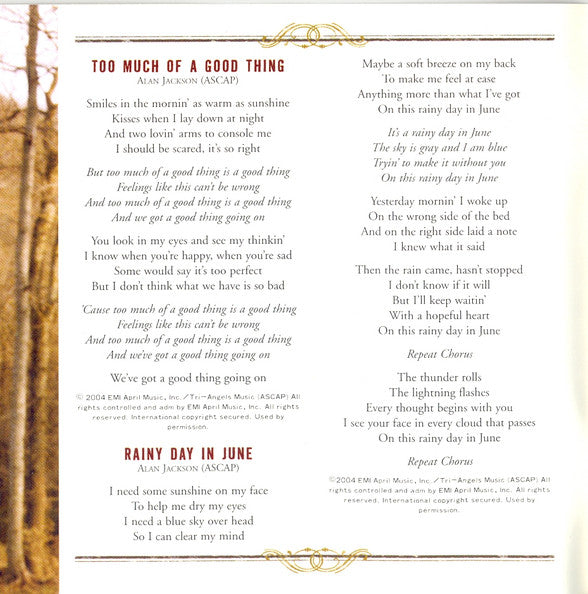 Alan Jackson (2) : What I Do (HDCD, Album, Son)