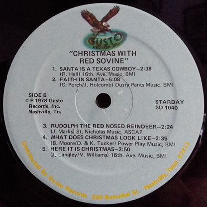 Red Sovine : Christmas With Red Sovine (LP, Album)