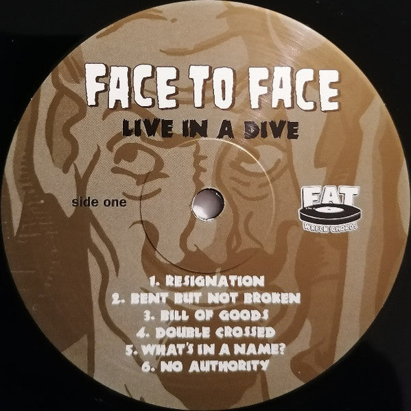 Face To Face : Live In A Dive (LP, Album)