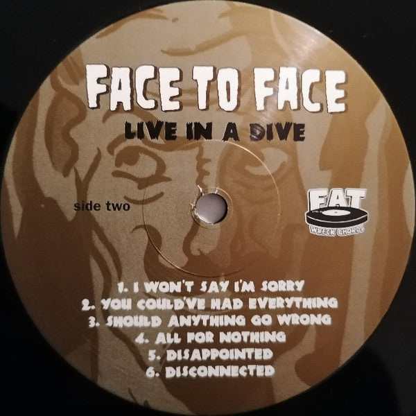Face To Face : Live In A Dive (LP, Album)