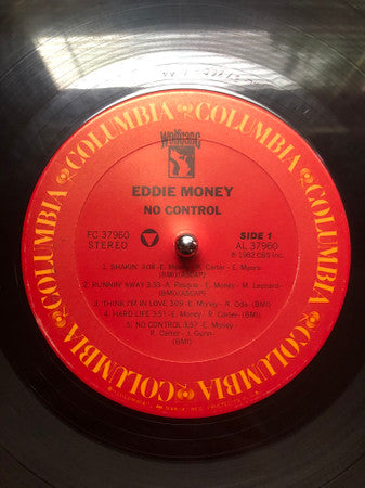 Eddie Money : No Control (LP, Album)