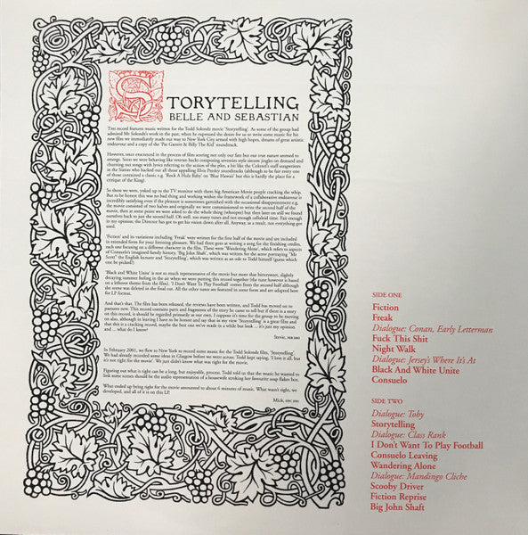 Belle And Sebastian* : Storytelling (LP, Album)