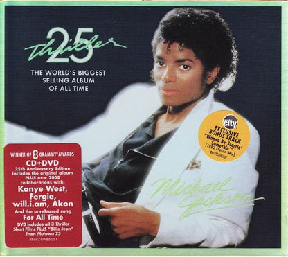 Michael Jackson : Thriller 25 (CD, Album, Ltd, RM + DVD-V, NTSC, Cir)