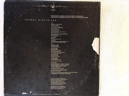 Johnny Winter And : Johnny Winter And (LP, Album, Pit)