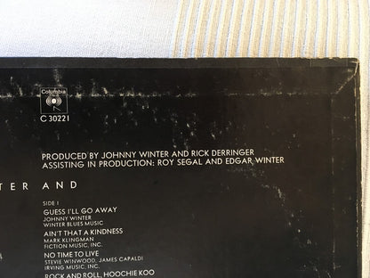 Johnny Winter And : Johnny Winter And (LP, Album, Pit)