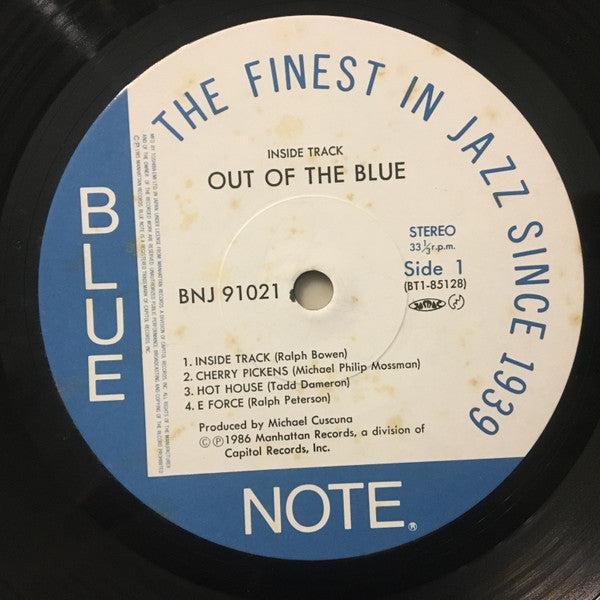Out Of The Blue (3) : Inside Track (LP, Album)