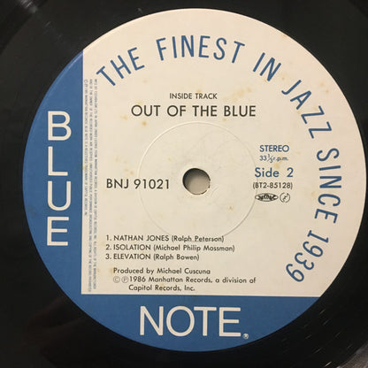 Out Of The Blue (3) : Inside Track (LP, Album)