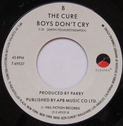The Cure : Let's Go To Bed (7", Single)