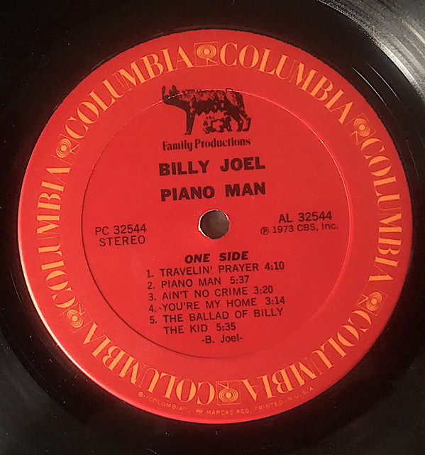 Billy Joel : Piano Man (LP, Album, RP)