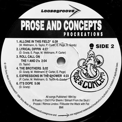Prose & Concepts* : Procreations (LP, Album)