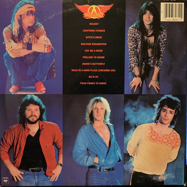 Aerosmith : Rock In A Hard Place (LP, Album, Car)