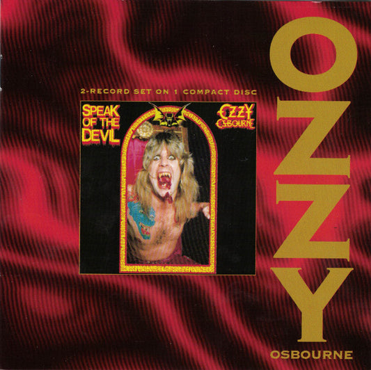 Ozzy Osbourne : Speak Of The Devil (CD, Album, RE, RM)