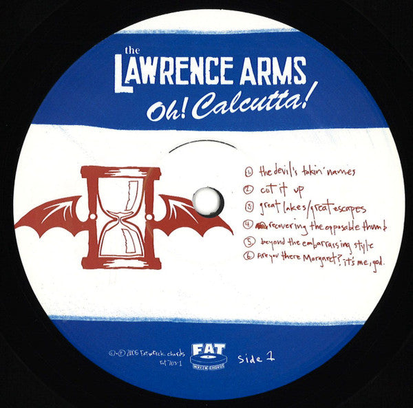 The Lawrence Arms : Oh! Calcutta! (LP, Album, RE, RP)