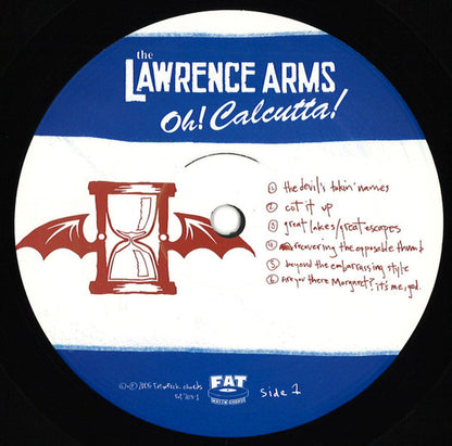 The Lawrence Arms : Oh! Calcutta! (LP, Album, RE, RP)