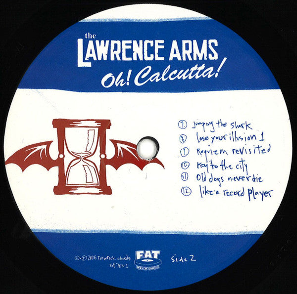 The Lawrence Arms : Oh! Calcutta! (LP, Album, RE, RP)