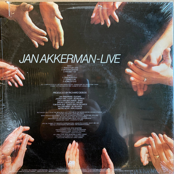 Jan Akkerman : Live (LP, Album, MO )