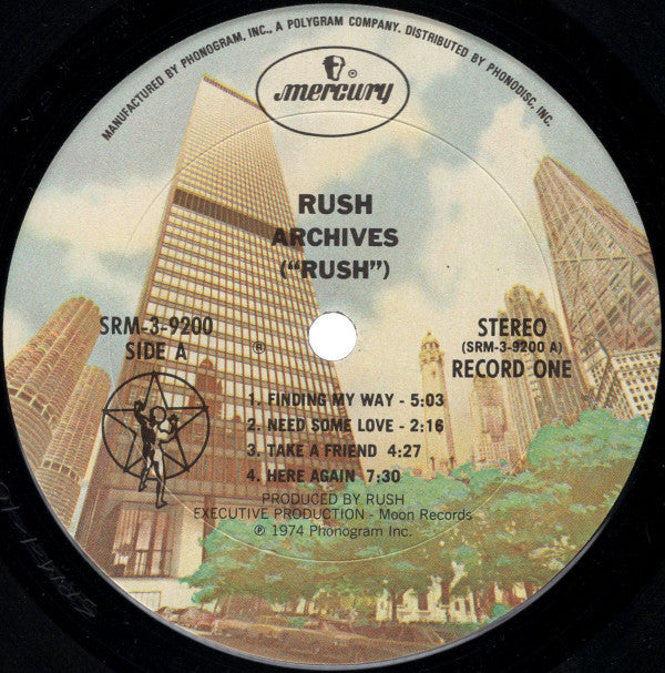 Rush : Archives (3xLP, Comp, Pit)