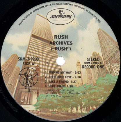 Rush : Archives (3xLP, Comp, Pit)